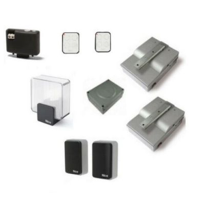 NICE SFAB2124BDKCE Bidirectional kit for the automation of swing gates with leaves up to 2.3 m