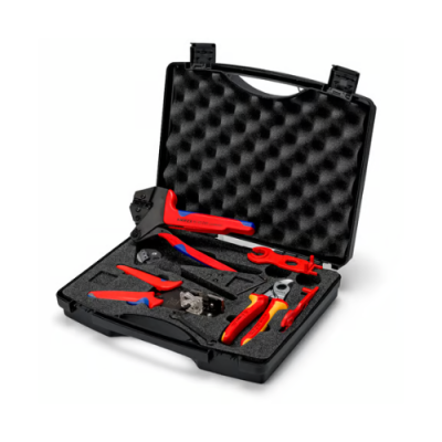 KNIPEX 97 91 04 V02 PV tool case for MC4