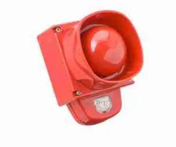 COOPER CSA FIRE 8500045FULL-0045 ELECTRONIC SIREN WITH RED BLINKER SYMPHONI LX WALL SERIES