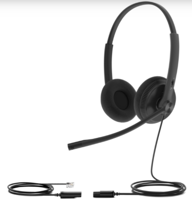 YLK-CU-YHS34DL Yealink YHS34 Dual Lite - Cuffia Binaurale