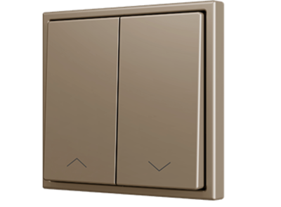 ZENNIO ZS70CSOFT22SHC ZS70. Cover for Double KNX Soft push button 70x70