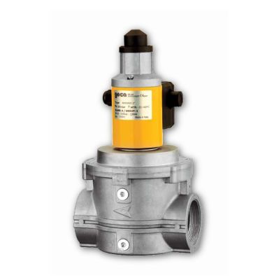 TECNOCONTROL AV050SO Automatic gas solenoid valve - Size 2 inches - Pmax 360 mbar - Power supply 230Vac - Slow opening