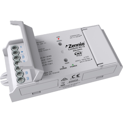 ZENNIO ZDILX4V2 LumentoX4 LED RGB contr. 4can.