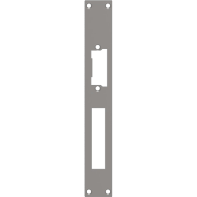 ZENNIO ZAC-AC2 IWAC - Rectangular edge plate for electric strike