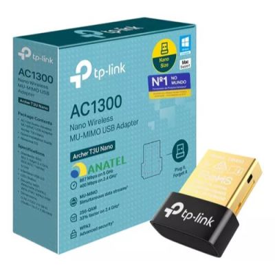 TP LINK ARCHER T3U NANO AC1300 DUALBAND WI-FI USB