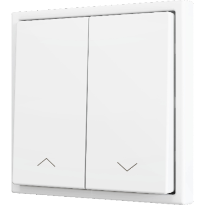 ZENNIO ZS702PB2S ZS70. Double Soft push button for 2 binary inputs