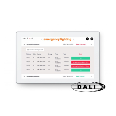 LUNATONE 86456840-P-EM-B Multifunctional DALI-2 control and operating unit
