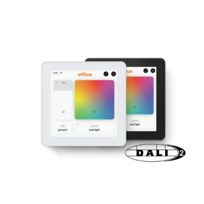 LUNATONE 86456841-P-B touch Display and controller for 64 DALI addresses