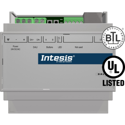 INTESIS INBACDAL0640500 IP server gateway from DALI-2 to BACnet - 1 channel