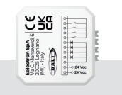 EELECTRON PB44A01DL2 DALI-2 BUTTON INTERFACE 4 INPUTS/4 LEDS