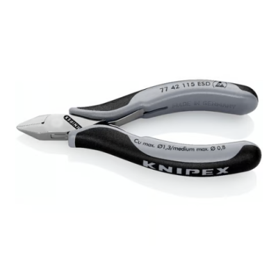 KNIPEX 77 42 115 ESD Side cutter for ESD electronics