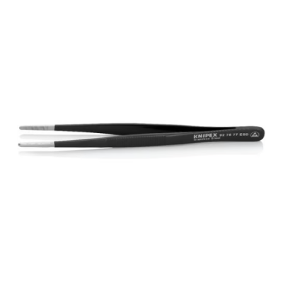 KNIPEX 92 78 77 ESD ESD stainless steel universal tweezer