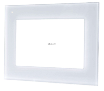 MDT VCB-07WS.04 VisuControl, accessorio cornice 07'' in vetro, bianco VCB-07WS.04