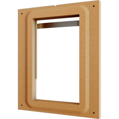 ZENNIO ZACFLZ50 Accessory for dry-wall flush mounting for Z50