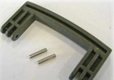 GT LINE KIN.0448 Side handle, green (mod. 5325-5326-5822-5823