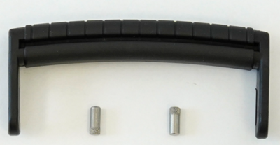 GT LINE KIN.1117 Handle, black, black rubber coating (mod. 3