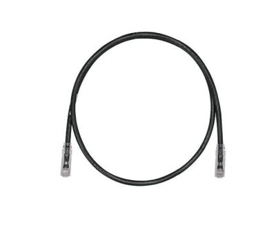 PANDUIT UTPSP2MBLY Patch Cord in Rame- Cat 6- Black UTP Cable- 2 Meter
