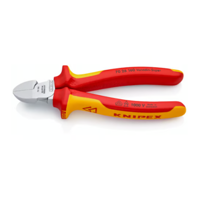 KNIPEX 70 26 160 Side cutter for mechanics