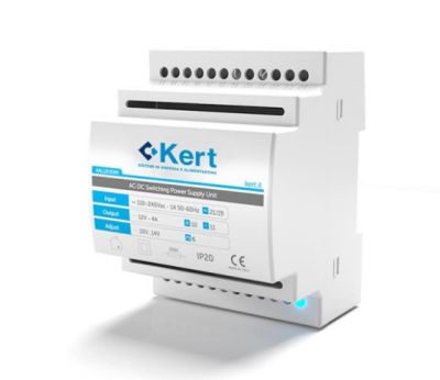 KERT KAL2401DIN Alimentatore SW DIN100:240Vac 24Vdc 1,5A