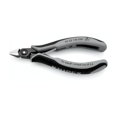 KNIPEX 79 32 125 ESD Precision side cutter