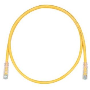 PANDUIT UTPSPL2MYLY Copper Patch Cord- Cat 6- Yellow LSZH UTP Cable-