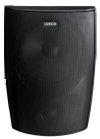 PASO C94/15-TN 15W 2-way bass-reflex wall speaker, black