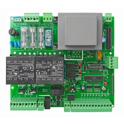 NOLOGO START-S9R control unit for 1 motor 230/400Vac. Relay. By cancell