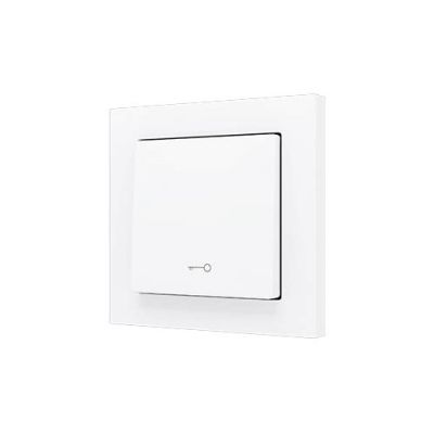 ZENNIO ZS551PB1KMW ZS55. Simple Soft push button for 1 binary input 5