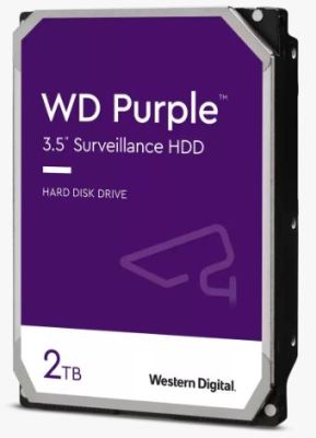 WESTERN-DIGITAL WD23PURZ 3.5" SATA 2000GB (2TB) HARD DRIVE