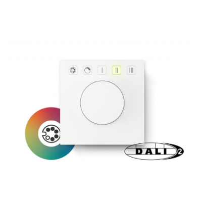 LUNATONE 86459338-3T-APP-PS-L4 DALI-2 ROT Touch, 3 capacitive sensor buttons, DAL