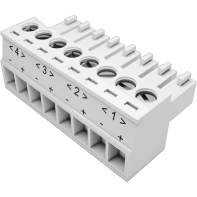 ZENNIO ZN1AC-8S-351 Output - Lumento C4 (8 Poles)