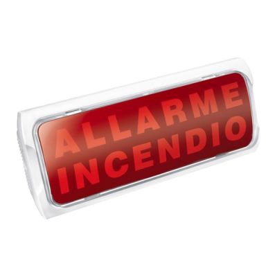 COOPER CSA INCENDIO CSA08621-1 DICITURA 50XX IT/DE ALL.INC./FEUERAL. NEUT