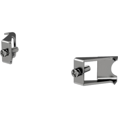 ZENNIO ZACZSCLA ZS55. Fixing clamps to fix the insert to the back