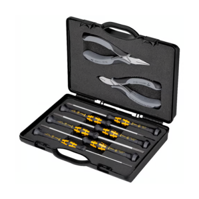 KNIPEX 00 20 18 ESD Case with pliers for ESD electronics