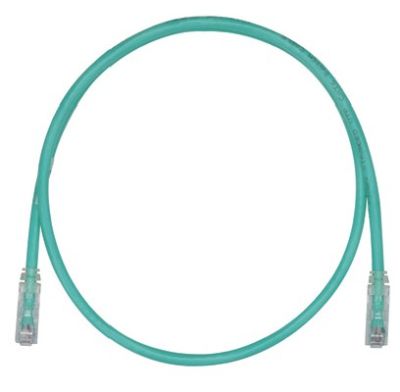 PANDUIT UTPSP3MGRY Copper Patch Cord- Cat 6- Green UTP Cable- 3 Meter