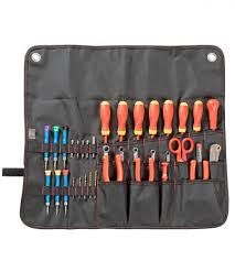 GT LINE TOOL ROLL.15T R Tool roll with 15 pockets 680x320 (open)