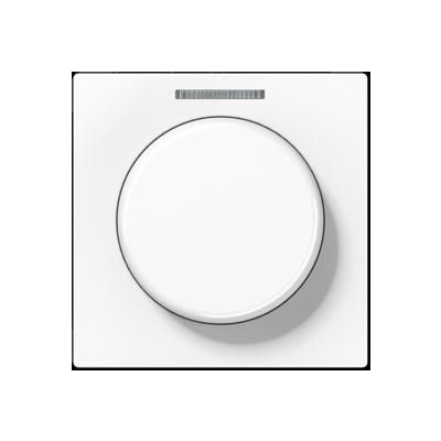 JUNG A1540BFKO5WW Mascherina con uscia luce per pulsante rotativo KNX- bianco alpino