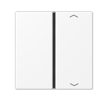 JUNG A401TSAPWWM Copritasto per sens. 1 canale-c. simb. mod. A500- bianco alpino opaco