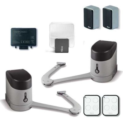 NICE HYKEBDKCE Bidirectional kit for the automation of swing gates with leaves up to 3.5 m