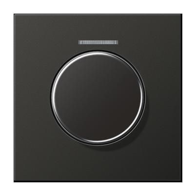 JUNG AL1940KO5AN Mascherina con uscia luce per pulsante rotativo KNX- antracite