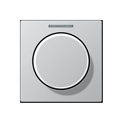 JUNG A1540KO5AL Mascherina con uscia luce per pulsante rotativo KNX- alluminio