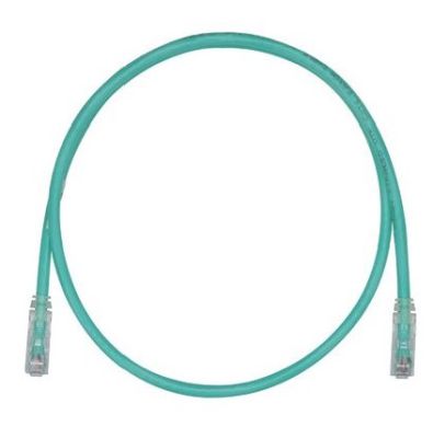 PANDUIT UTPSPL1MGRY Patch Cord in Rame- Cat 6- Green LSZH UTP Cable- 1M