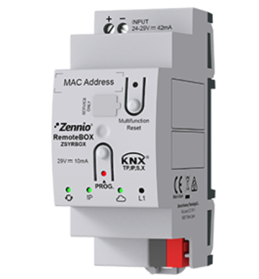 ZSYRBOX RemoteBOX. Device for remote control with Zennio R