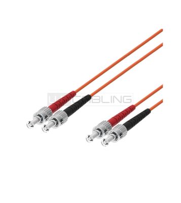 WP RACK WPC-FP1-6STST-100 BRETELLA FIBRA OTTICA MULTIMODALE, 62,5/125μ ST-ST, 10