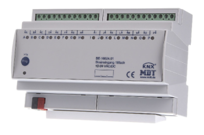 MDT BE-16024.02 Ingresso binario KNX 16 volte, 24VAC/DC BE-16024.02