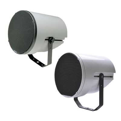 PASO C55-TW 40 W cylindrical sound projector in ABS, IP 65