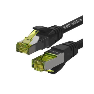 WP RACK WPC-PAT-6ASF020BL CAT 6a PiMF S-FTP patch cable Length 2 M, AWG 26/7