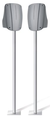 ELKRON 80SP9710113 Galvanized underground pole for MWA barriers, length 130 cm, diameter 40 mm.