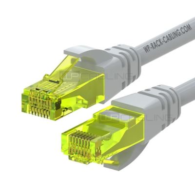 WP RACK WPC-PAT-6AU002 PATCH CABLE CAT.6A U-UTP 0.2 m. LS0H GRAY