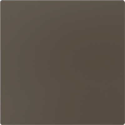 ZENNIO 830002803 ZS55. Blind cover 55x55 mm - Mocha. Metallic plate
